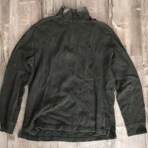 Polo 3/4 zip sweater